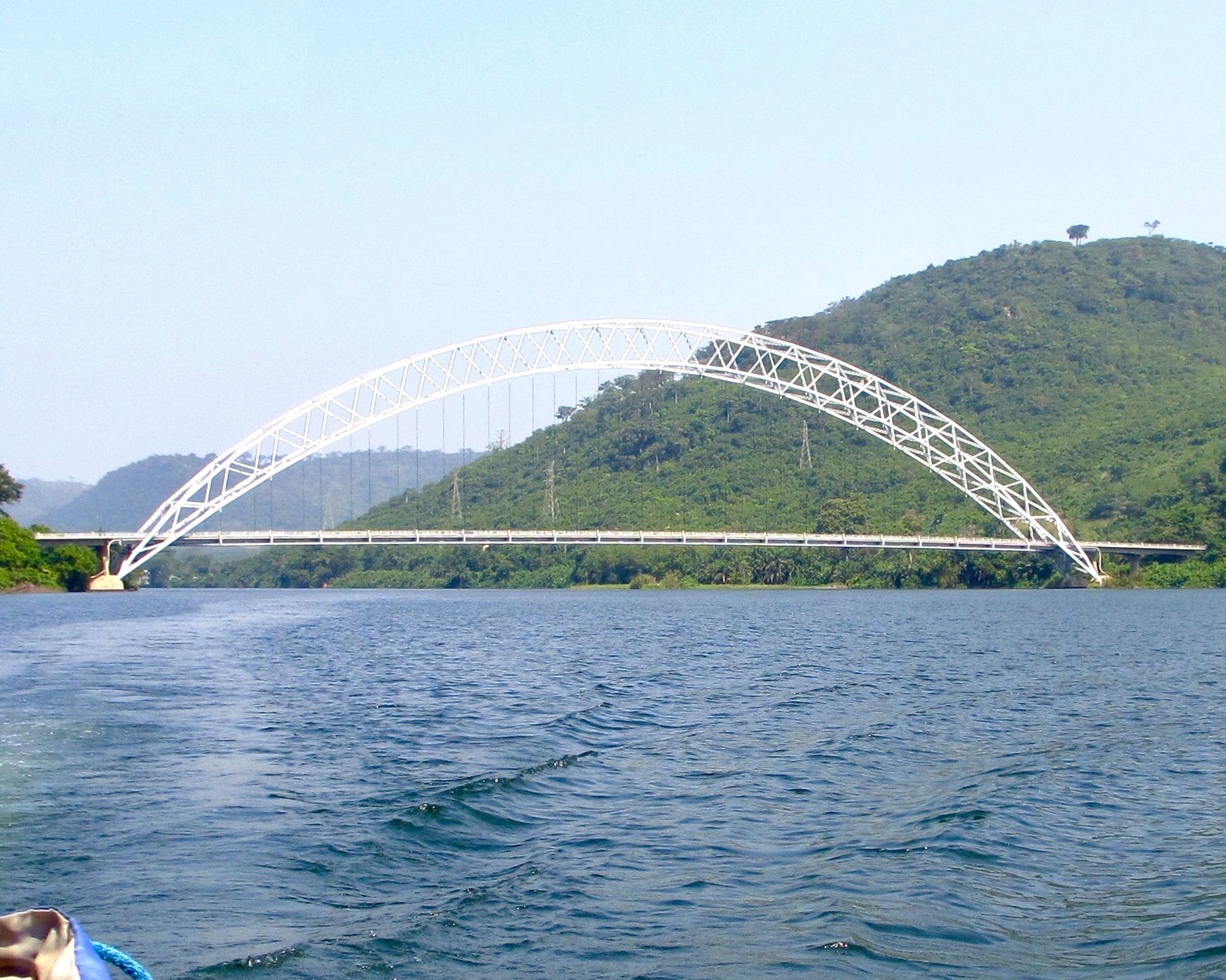 Lake Volta Adome Bridge-grassroottours.com